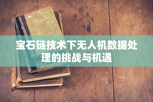 宝石链技术下无人机数据处理的挑战与机遇