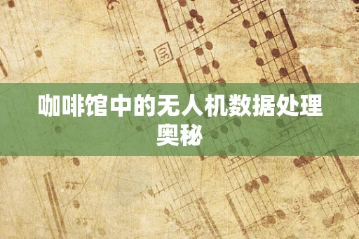 咖啡馆中的无人机数据处理奥秘