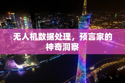 无人机数据处理，预言家的神奇洞察