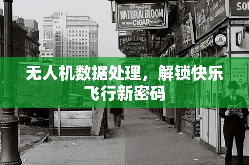 无人机数据处理，解锁快乐飞行新密码