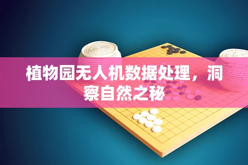 植物园无人机数据处理，洞察自然之秘