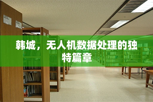 韩城，无人机数据处理的独特篇章