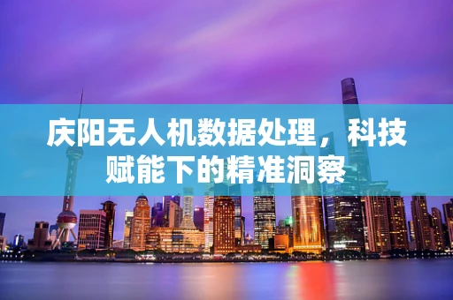庆阳无人机数据处理，科技赋能下的精准洞察