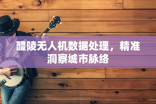 醴陵无人机数据处理，精准洞察城市脉络