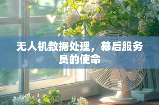 无人机数据处理，幕后服务员的使命