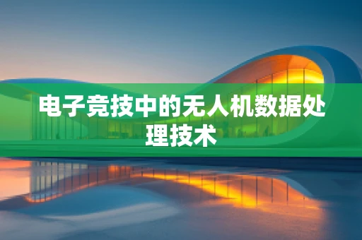 电子竞技中的无人机数据处理技术