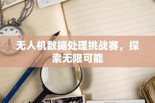无人机数据处理挑战赛，探索无限可能