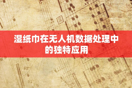 湿纸巾在无人机数据处理中的独特应用