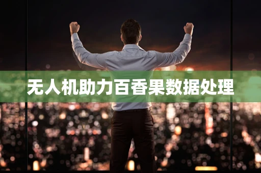 无人机助力百香果数据处理