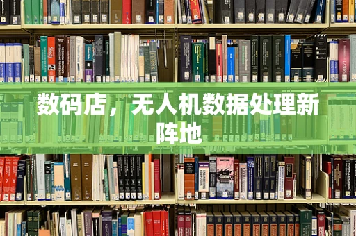 数码店，无人机数据处理新阵地