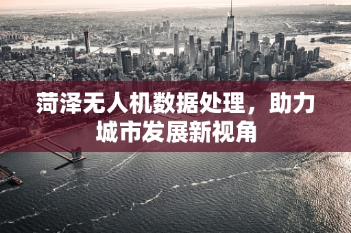 菏泽无人机数据处理，助力城市发展新视角