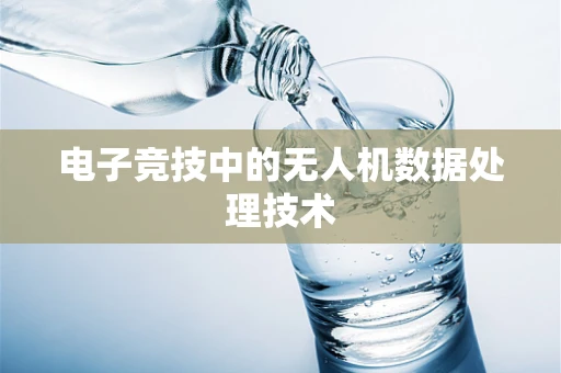 电子竞技中的无人机数据处理技术