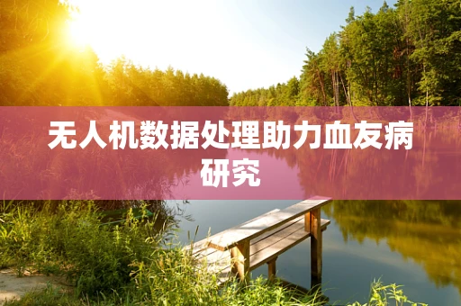 无人机数据处理助力血友病研究