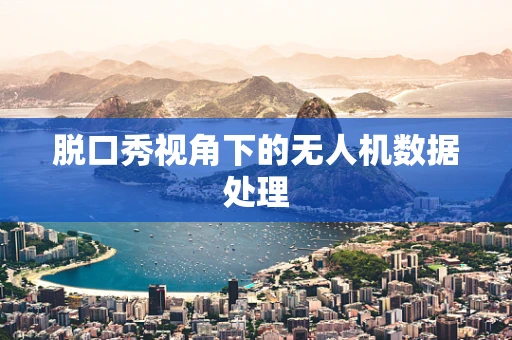 脱口秀视角下的无人机数据处理