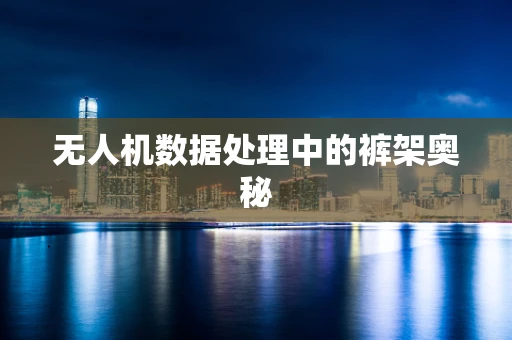 无人机数据处理中的裤架奥秘