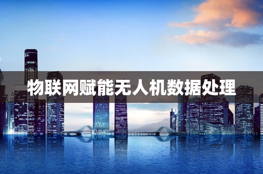 物联网赋能无人机数据处理