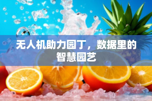 无人机助力园丁，数据里的智慧园艺