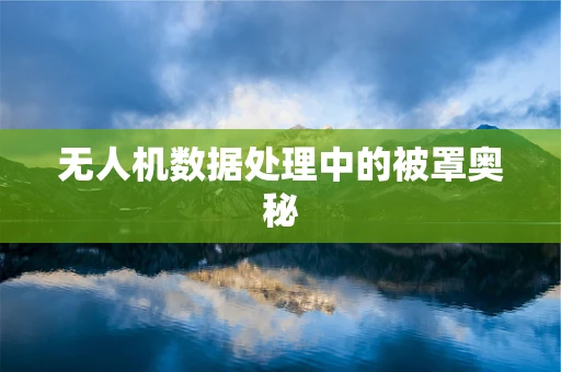 无人机数据处理中的被罩奥秘