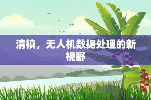 清镇，无人机数据处理的新视野
