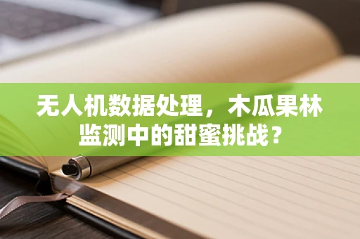 无人机数据处理，木瓜果林监测中的甜蜜挑战？