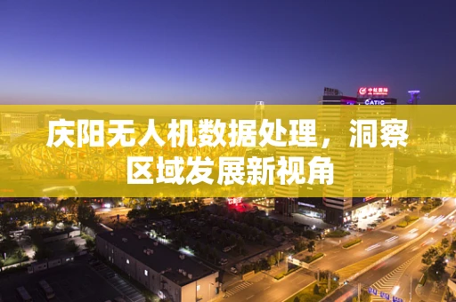 庆阳无人机数据处理，洞察区域发展新视角