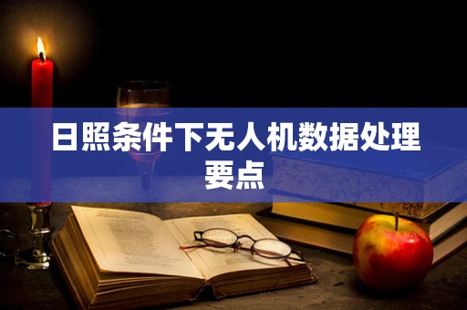 日照条件下无人机数据处理要点