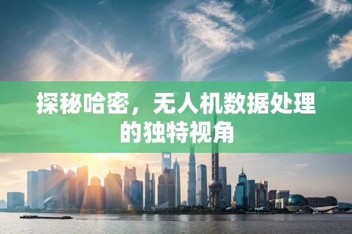 探秘哈密，无人机数据处理的独特视角