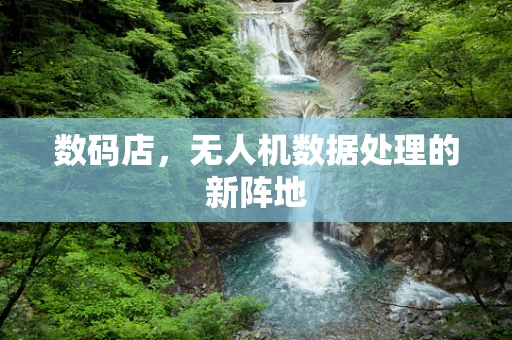 数码店，无人机数据处理的新阵地