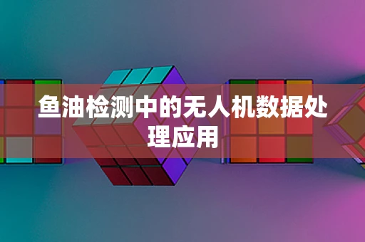 鱼油检测中的无人机数据处理应用