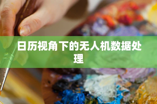 日历视角下的无人机数据处理