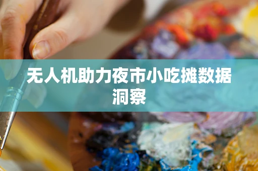 无人机助力夜市小吃摊数据洞察