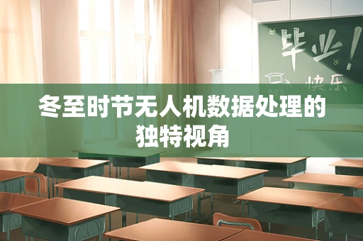 冬至时节无人机数据处理的独特视角