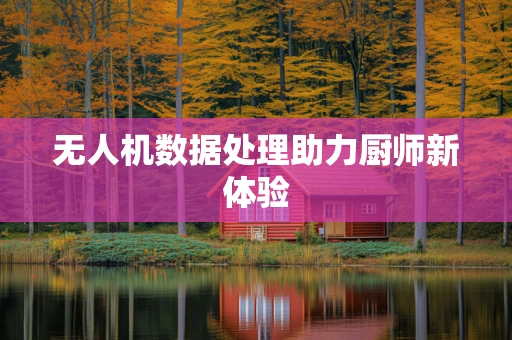 无人机数据处理助力厨师新体验