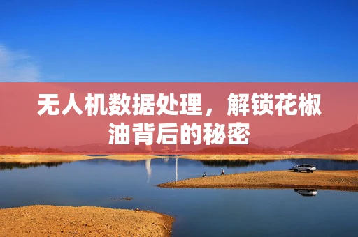 无人机数据处理，解锁花椒油背后的秘密