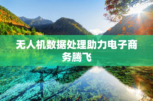 无人机数据处理助力电子商务腾飞