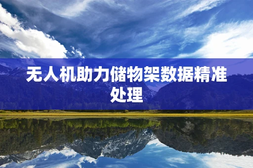 无人机助力储物架数据精准处理
