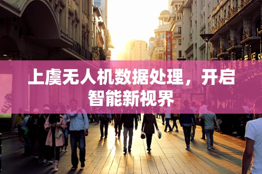上虞无人机数据处理，开启智能新视界