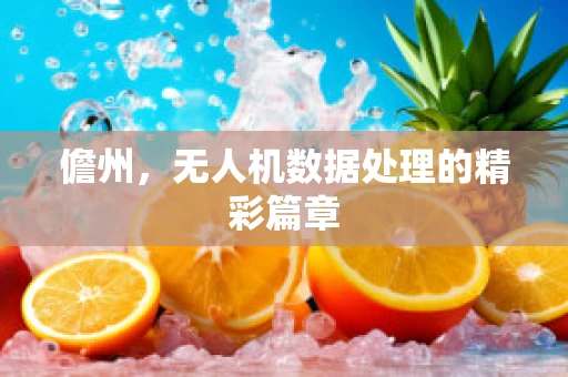 儋州，无人机数据处理的精彩篇章