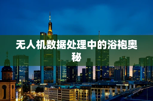 无人机数据处理中的浴袍奥秘