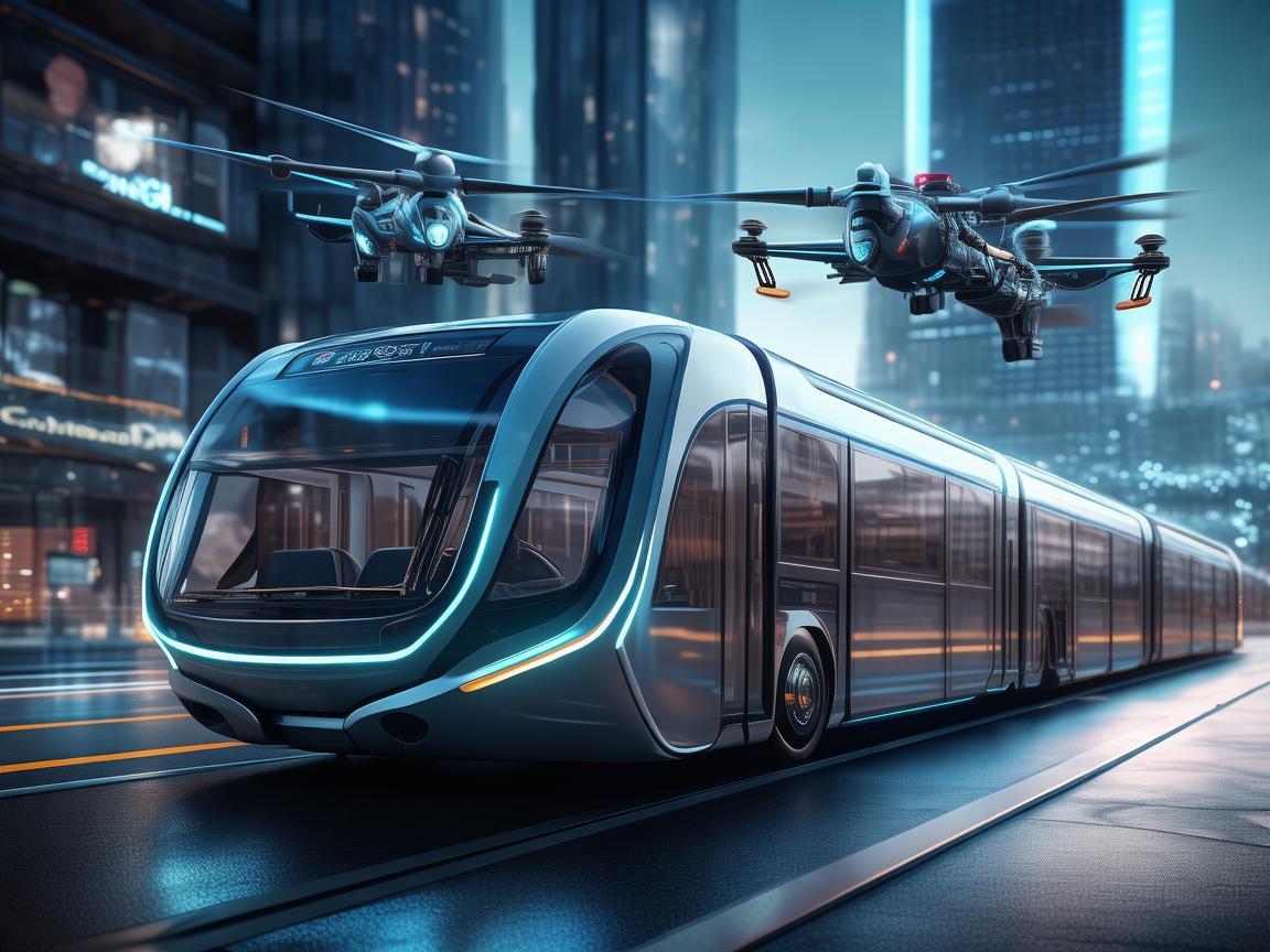 无人机助力铰接式客车数据处理