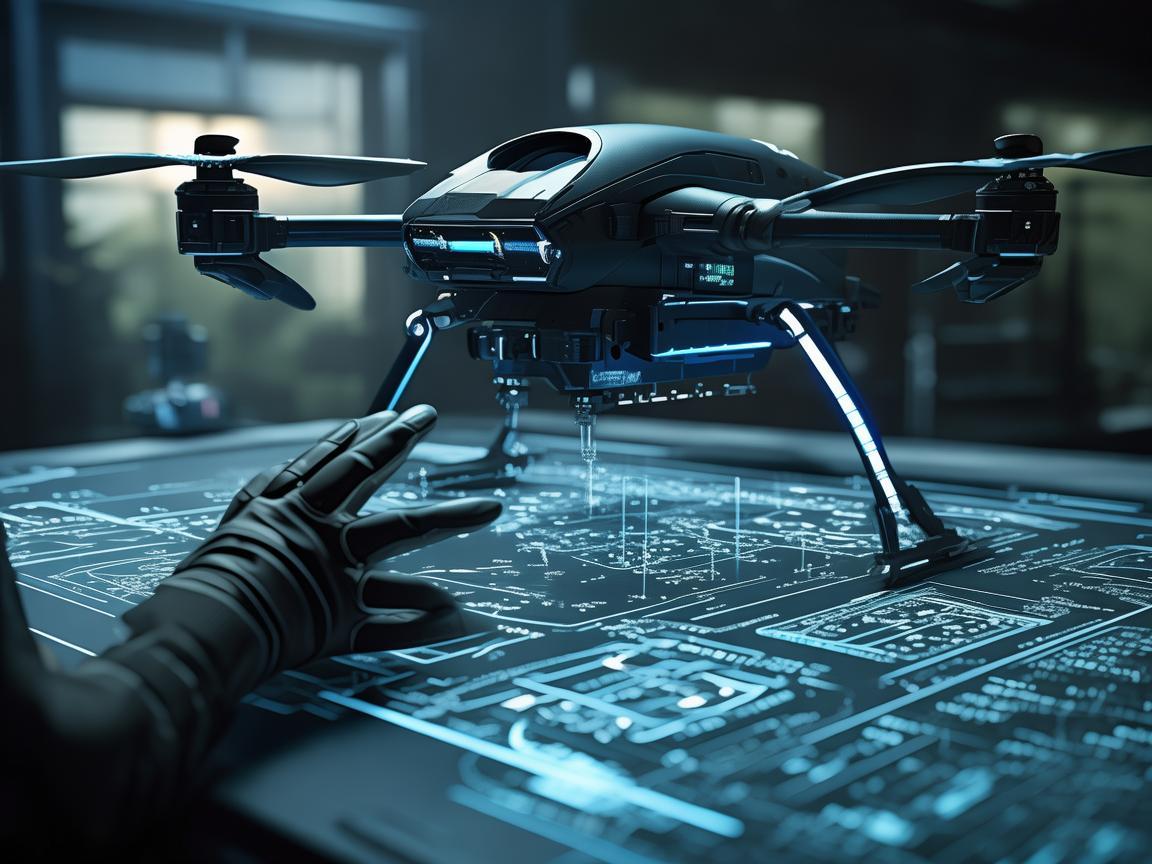 连指手套助力无人机数据处理高效运行