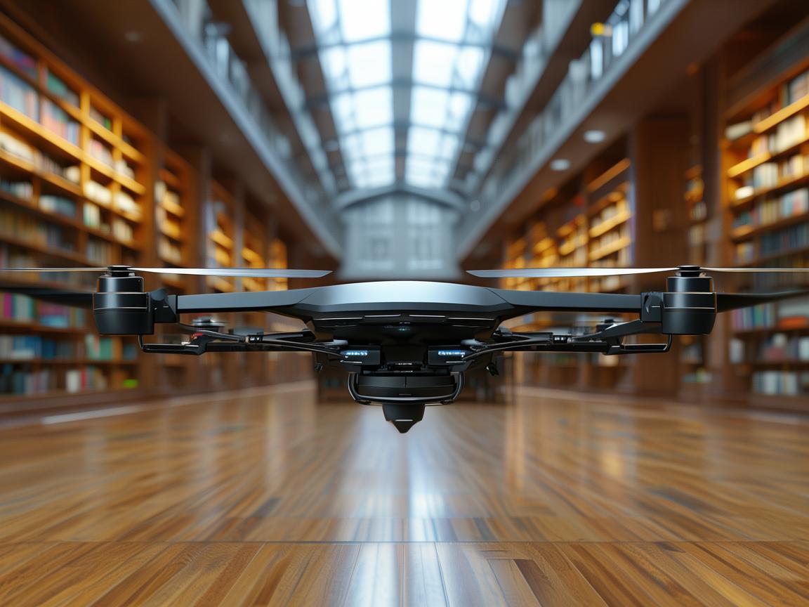 无人机助力大学图书馆数据处理