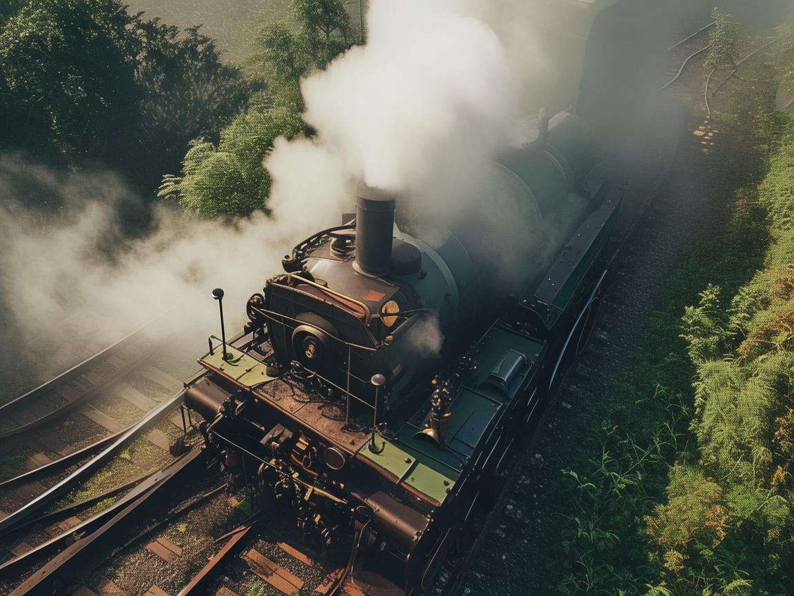 无人机视角下的蒸汽机车数据探秘