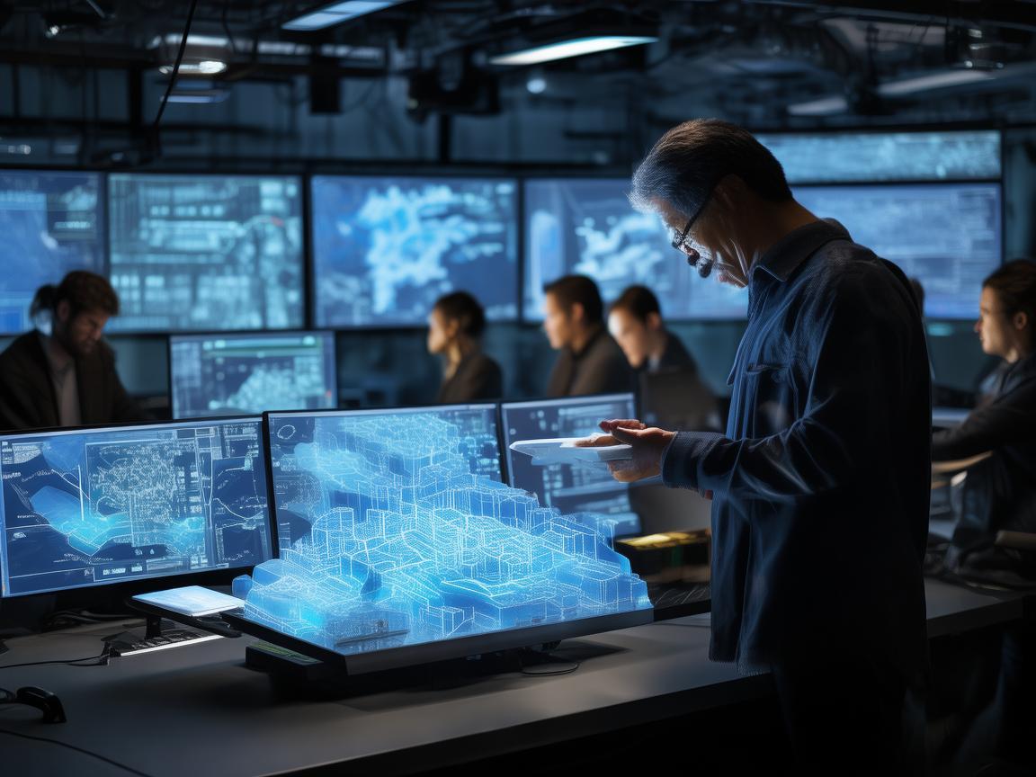 无人机数据处理中的队长担当