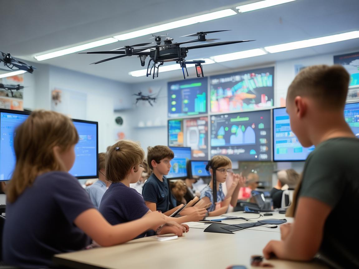 小学无人机数据处理，开启科技启蒙新征程