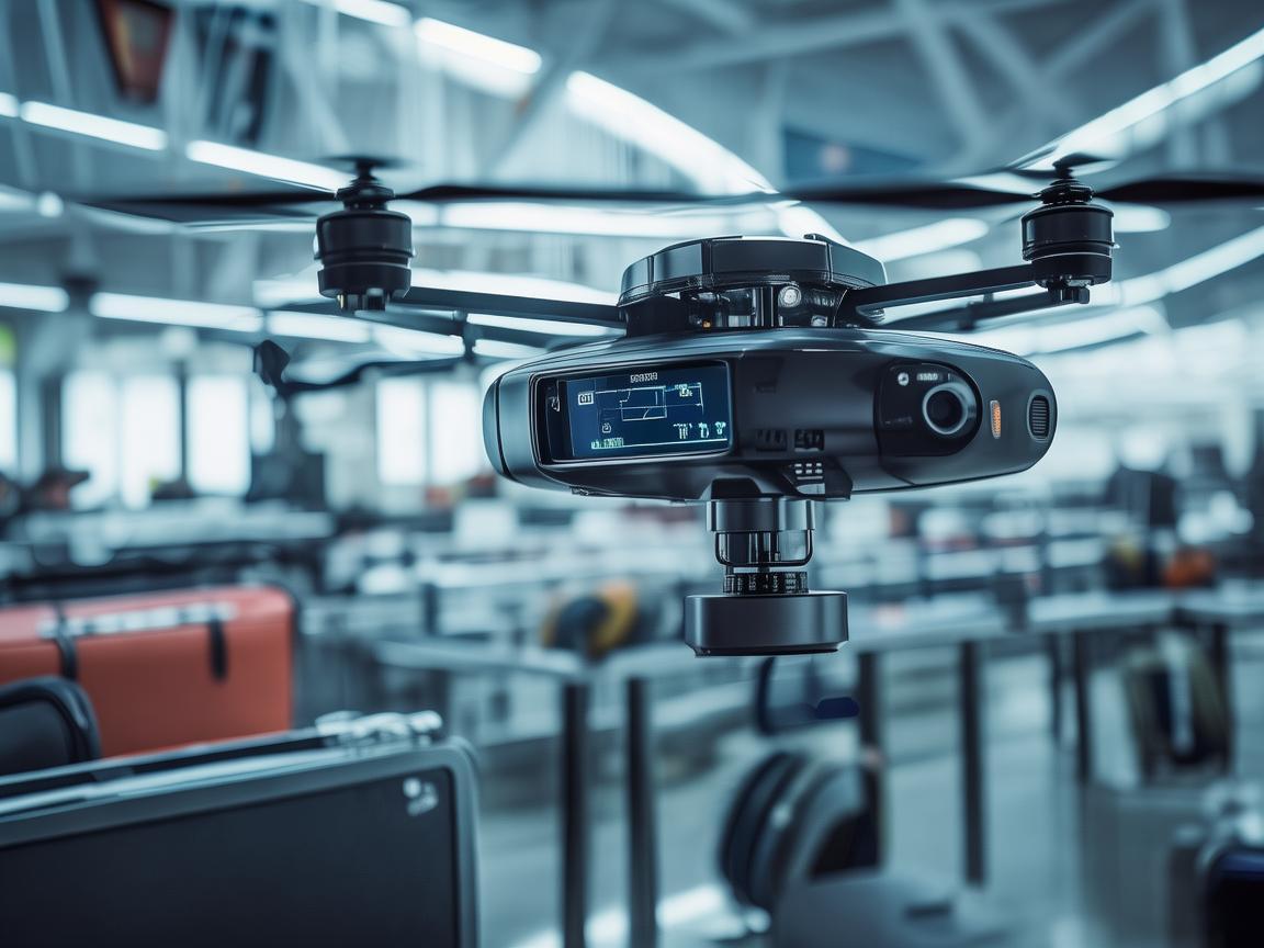 行李提取处的无人机数据处理应用