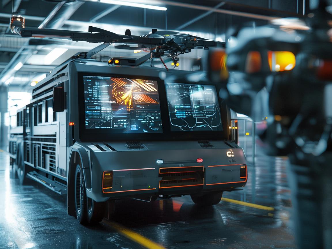 无人机助力民用爆炸物品专用运输车数据处理