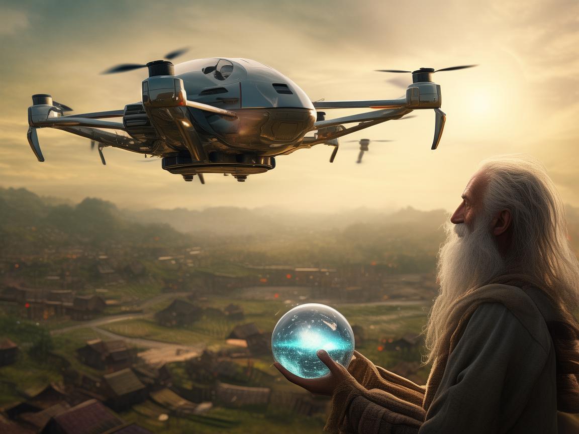 无人机数据处理与算命先生之奇妙关联