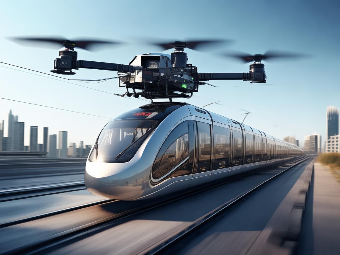 无人机助力有轨电车列车数据处理