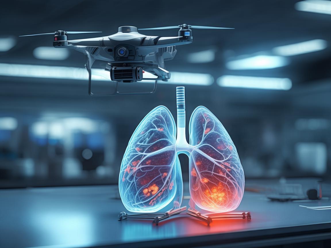 无人机助力肺脓肿数据洞察